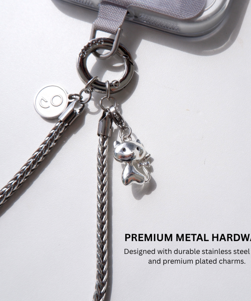 Clip-On Charm (Cat) — alternate view