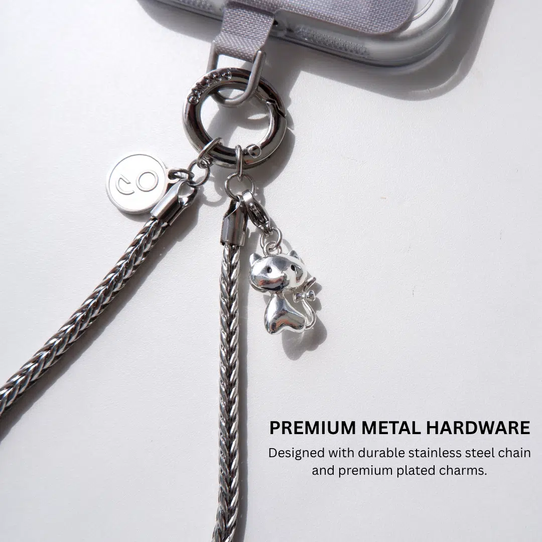 Clip-On Charm (Cat) — alternate view