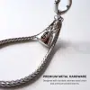 Clip-On Charm (Silver Money Bag) — alternate view