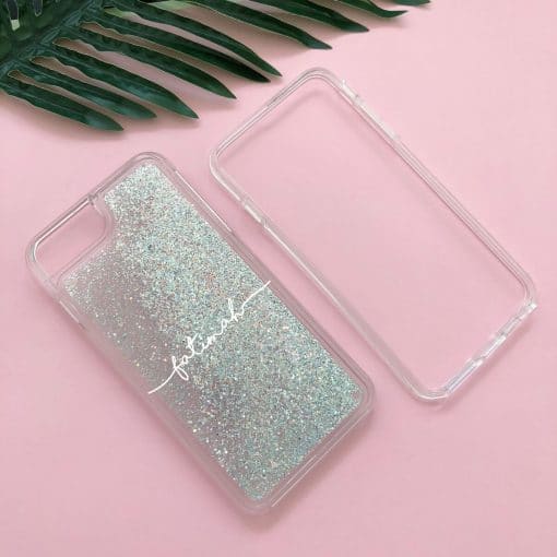 custom glitter sparkle iphone case