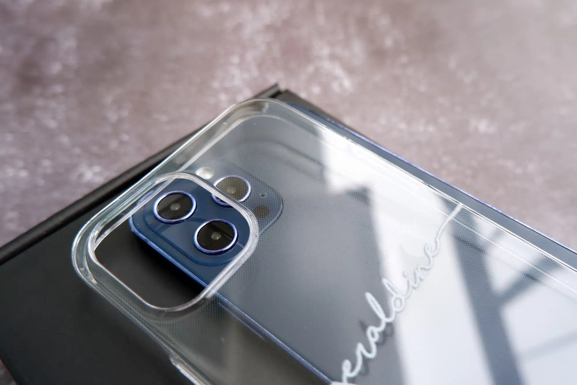 Clear Drop - Scribble phone case - GALADO Malaysia