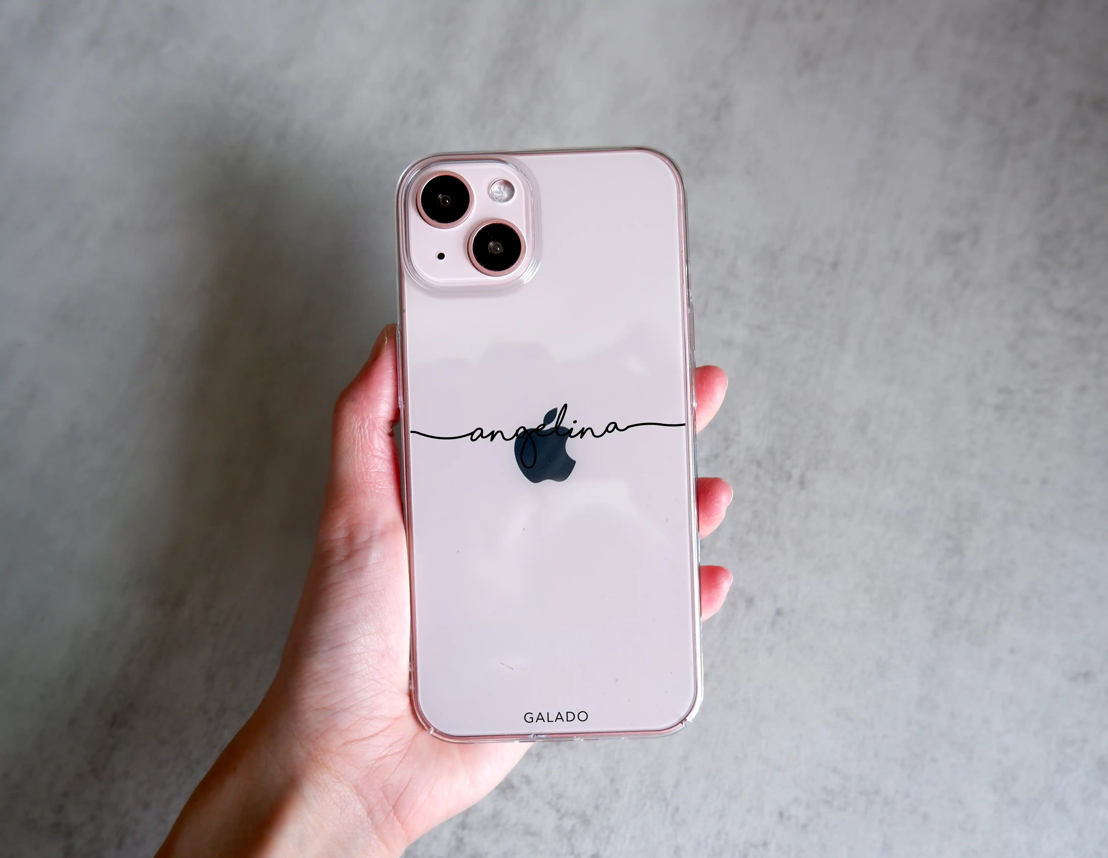 Clear Drop - Scribble phone case - GALADO Malaysia