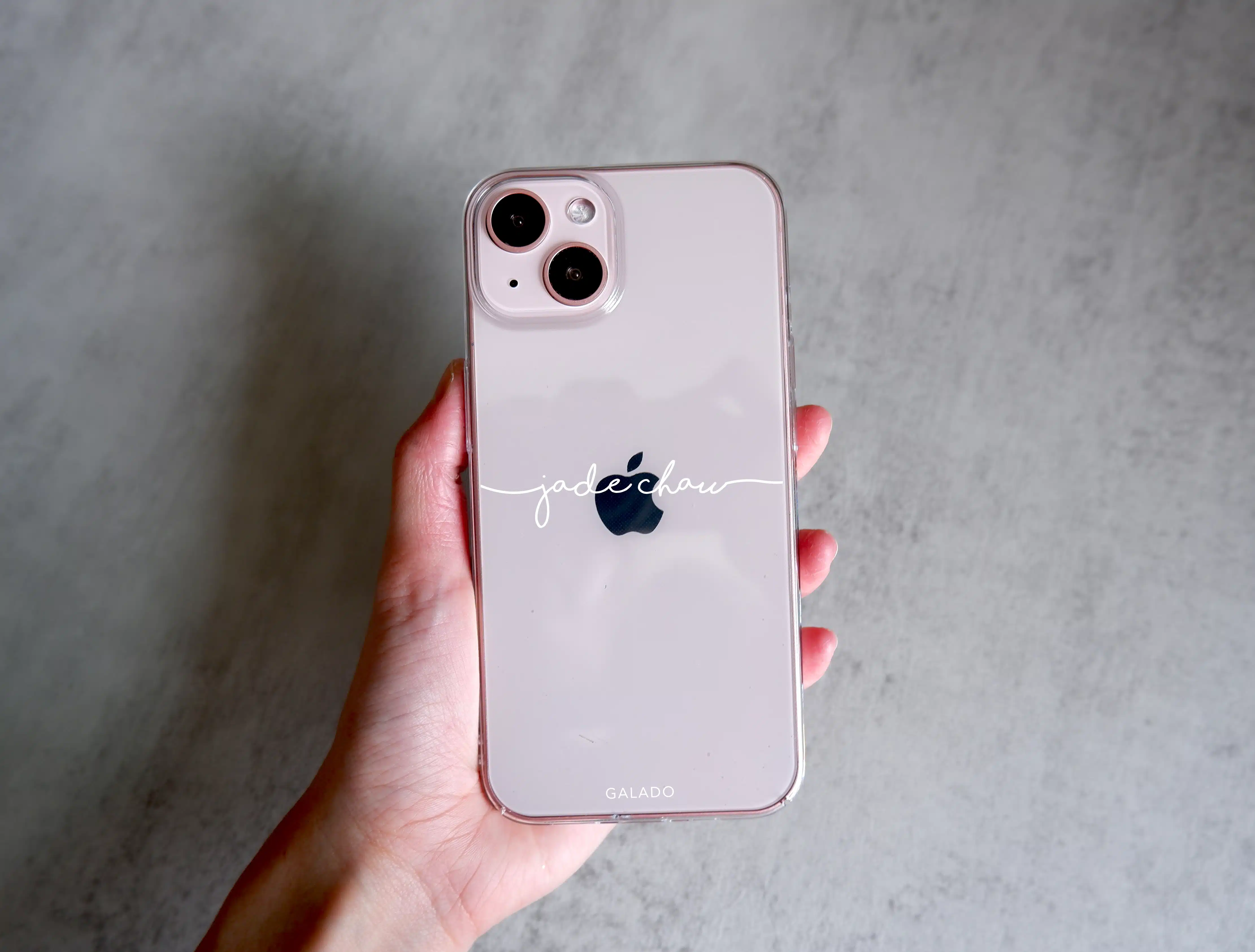 Clear Drop - Scribble phone case - GALADO Malaysia