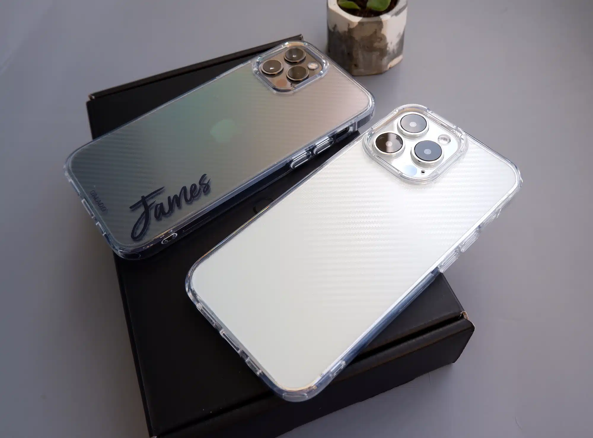 Carbon Crystal phone case - GALADO Malaysia
