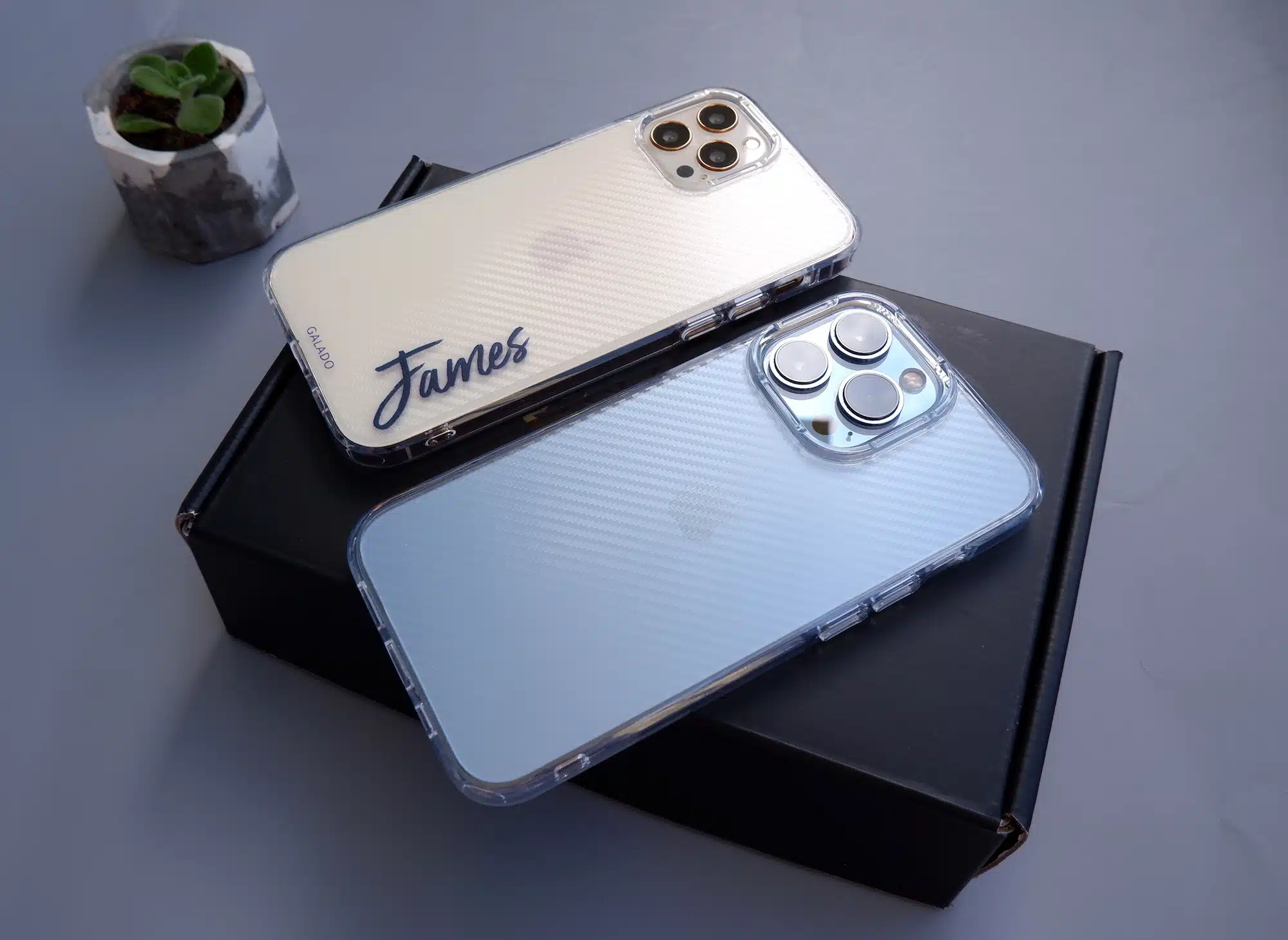 Carbon Crystal phone case - GALADO Malaysia