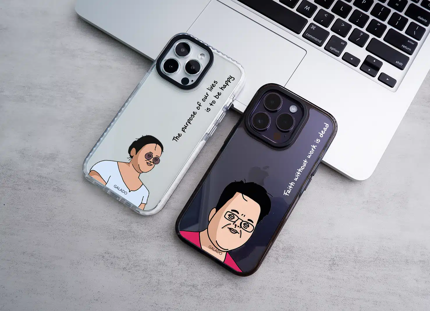 Funny Me - Custom Drawing phone case - GALADO Malaysia