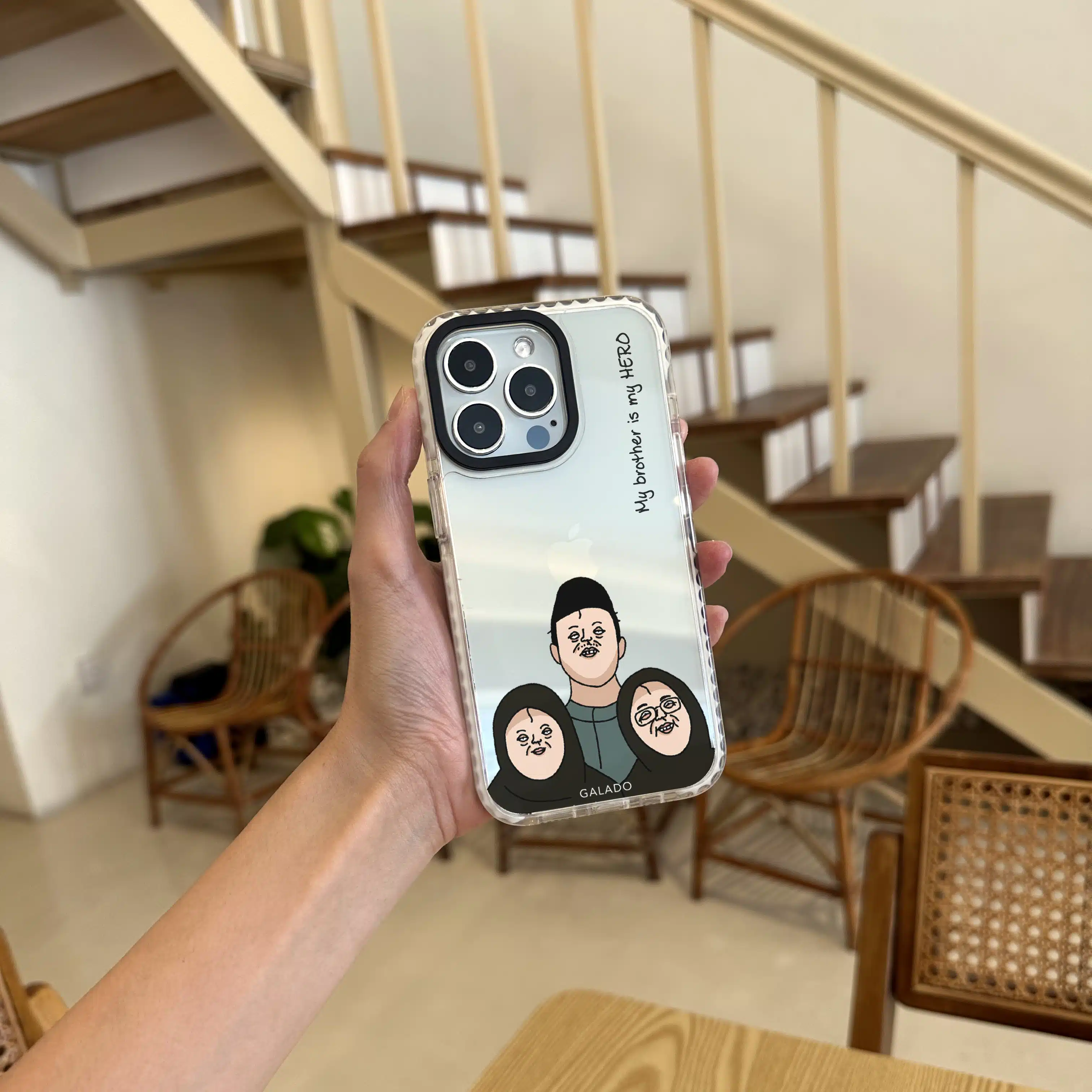 Funny Me - Custom Drawing phone case - GALADO Malaysia