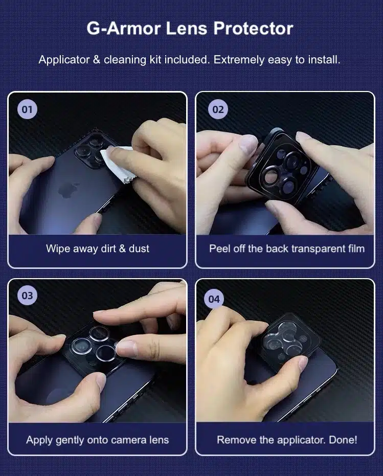 G-Armor Lens Protector phone case - GALADO Malaysia