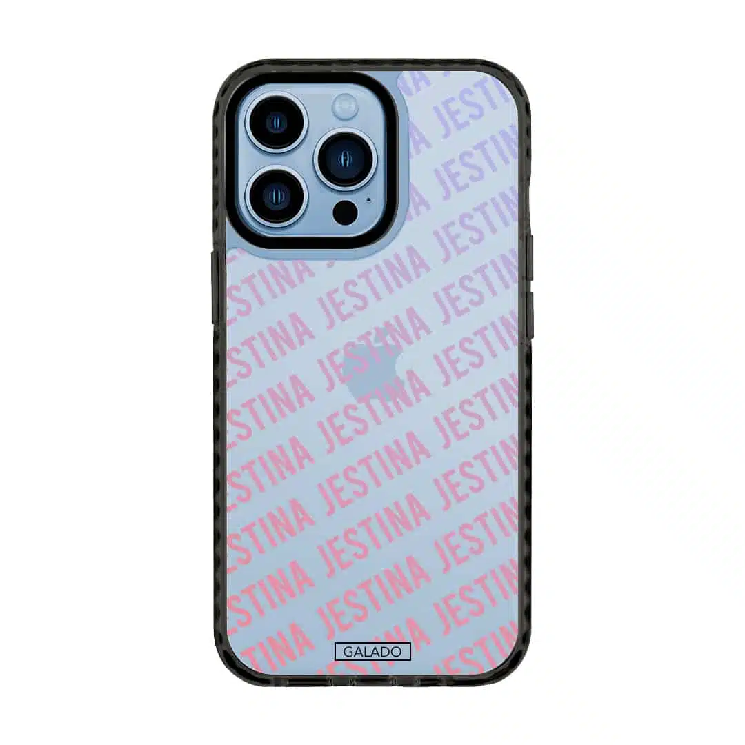Pastel Monogram phone case - GALADO Malaysia