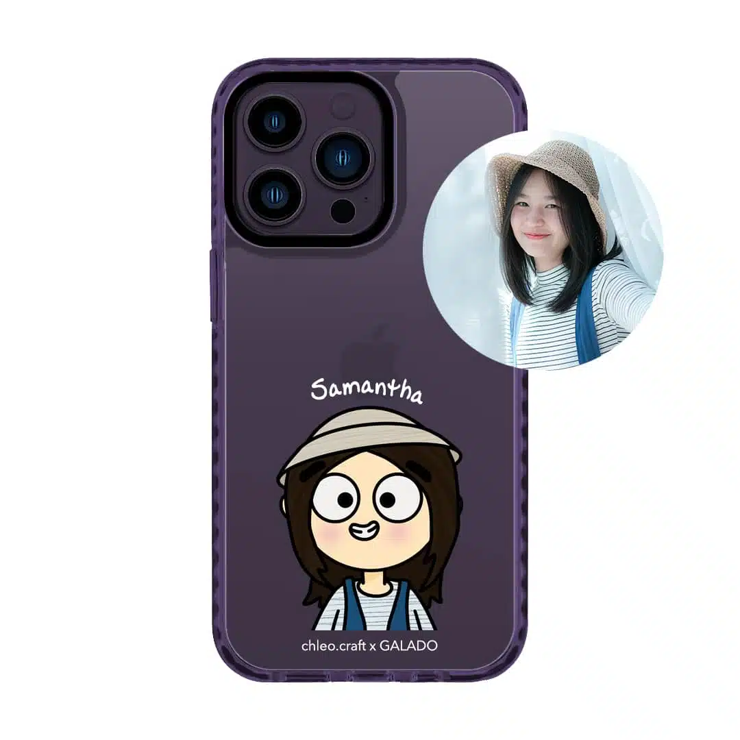 Bubbly Me - Custom Drawing phone case - GALADO Malaysia