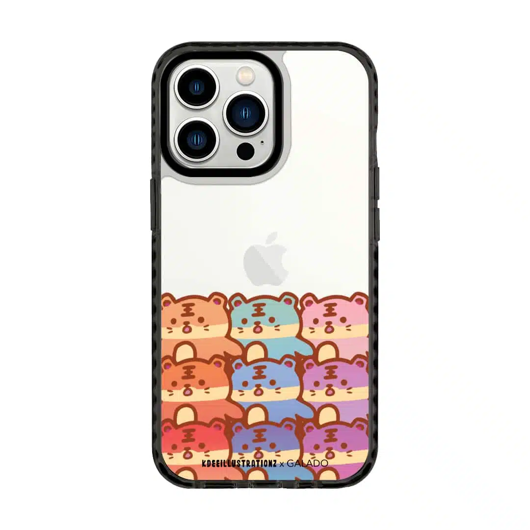 Tiger Crowd phone case - GALADO Malaysia