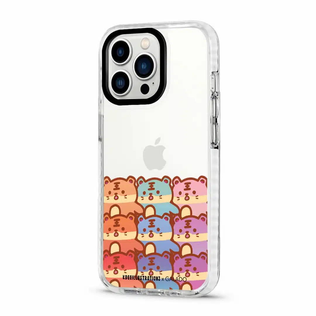 Tiger Crowd phone case - GALADO Malaysia