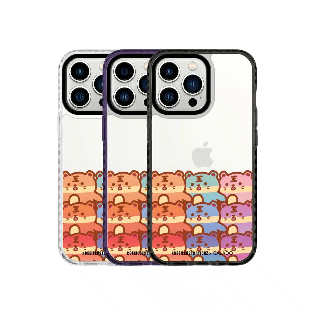 Tiger Crowd phone case - GALADO Malaysia