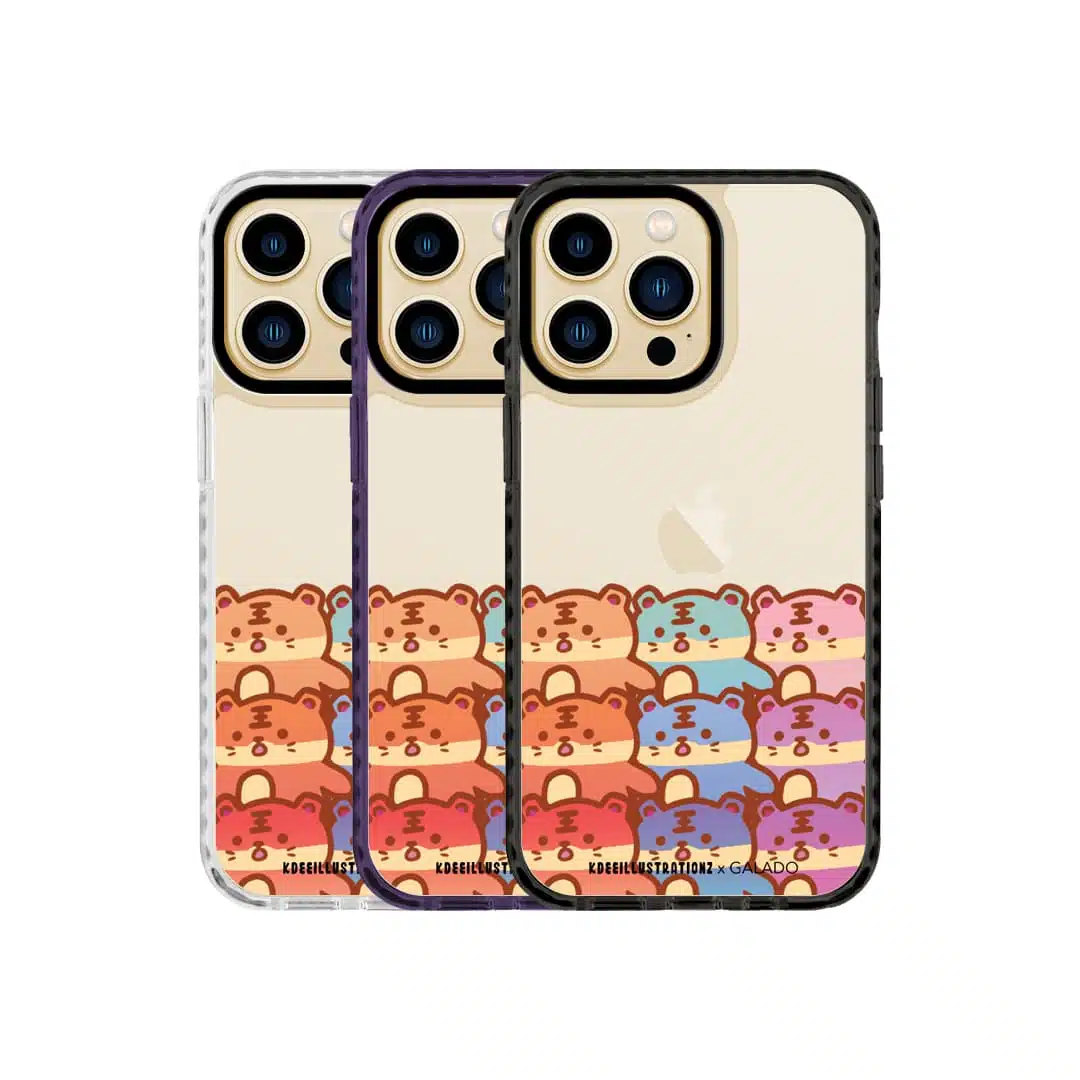 Tiger Crowd phone case - GALADO Malaysia
