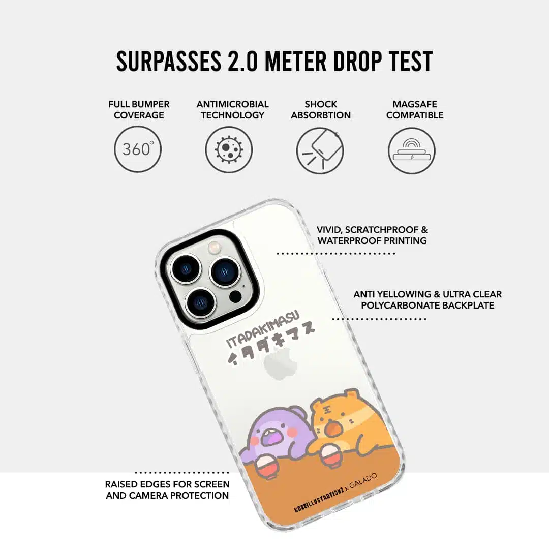 Itadakimasu phone case - GALADO Malaysia