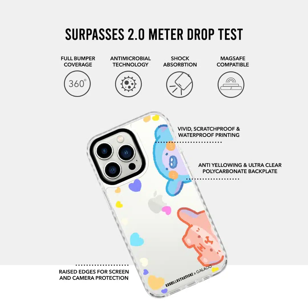 Tiger & Sharky's Fantasy phone case - GALADO Malaysia