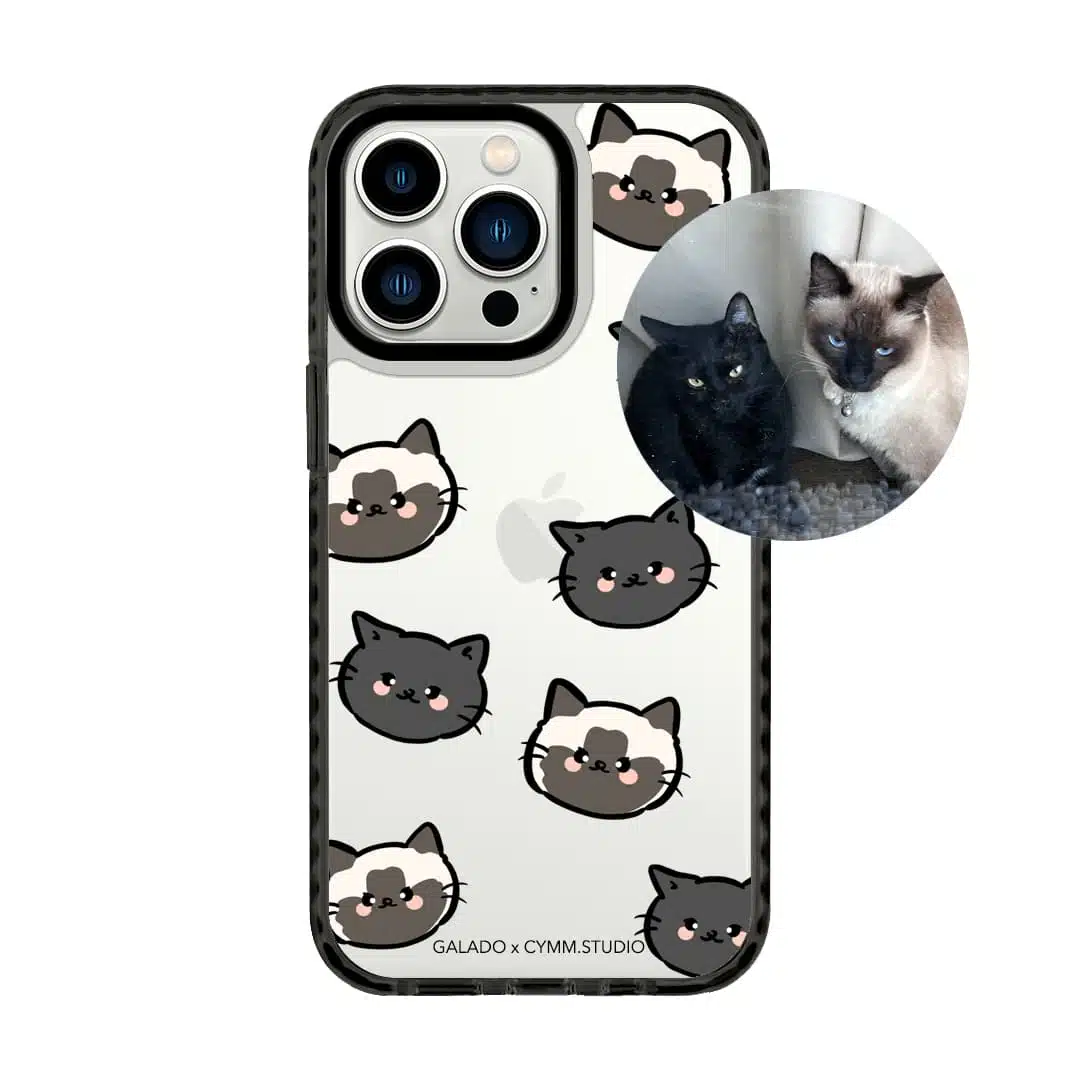 Chibi Heads - Custom Drawing phone case - GALADO Malaysia