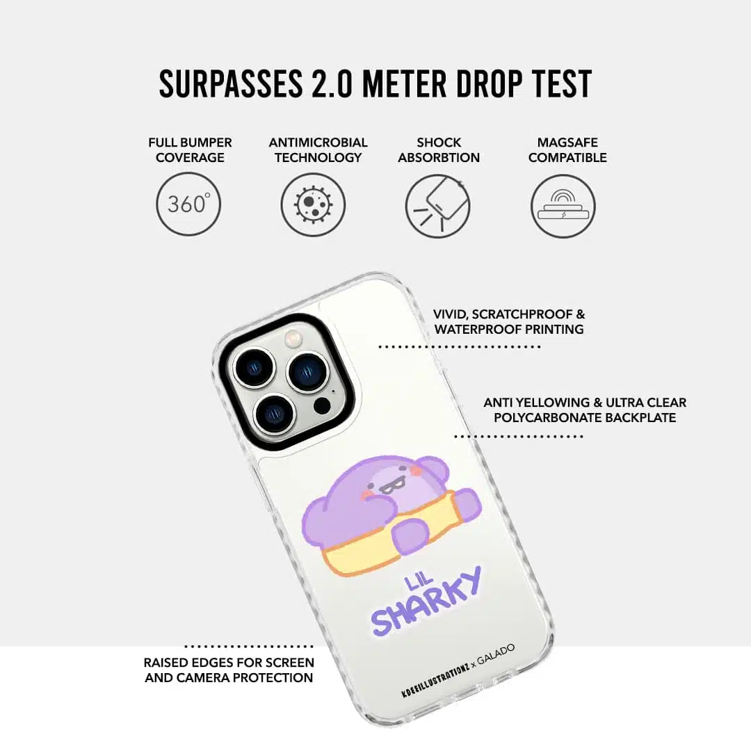 Lil Sharky phone case - GALADO Malaysia