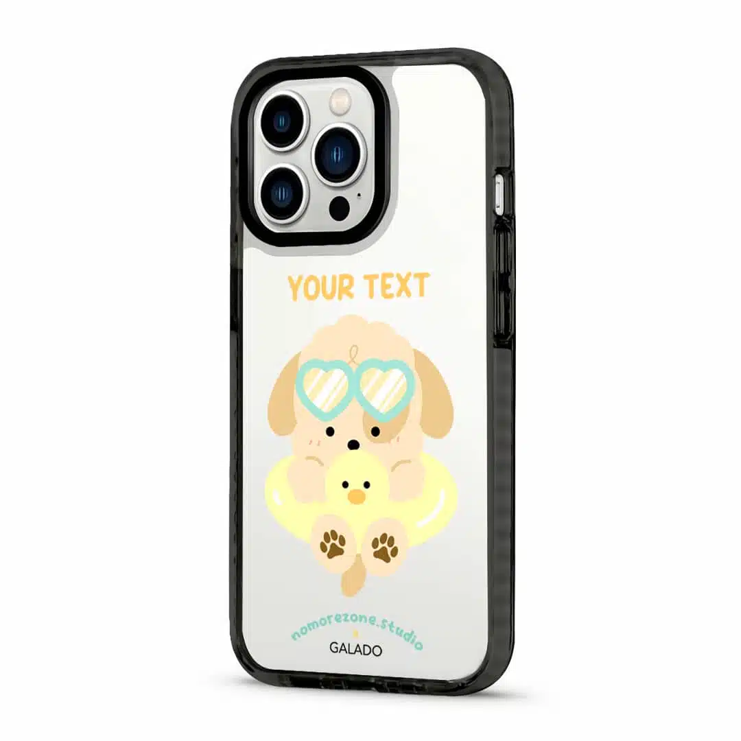 Go Swimming, Puppy! phone case - GALADO Malaysia