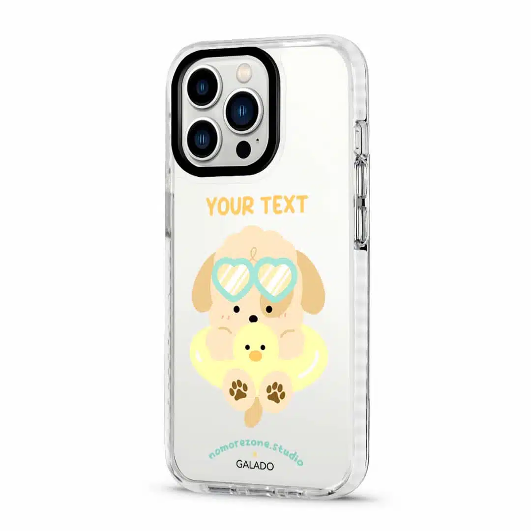 Go Swimming, Puppy! phone case - GALADO Malaysia