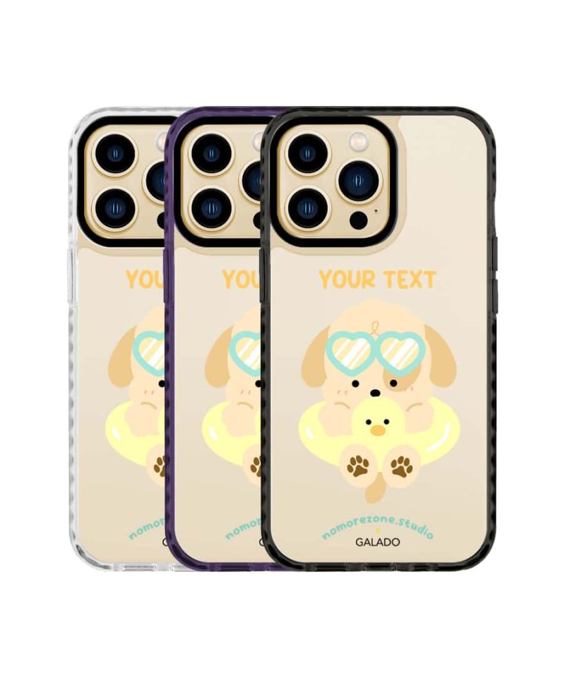Go Swimming, Puppy! phone case - GALADO Malaysia