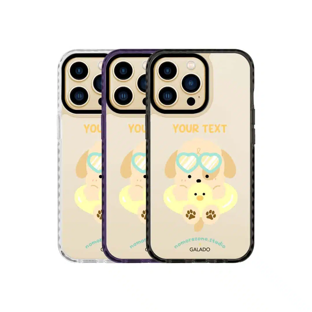 Go Swimming, Puppy! phone case - GALADO Malaysia