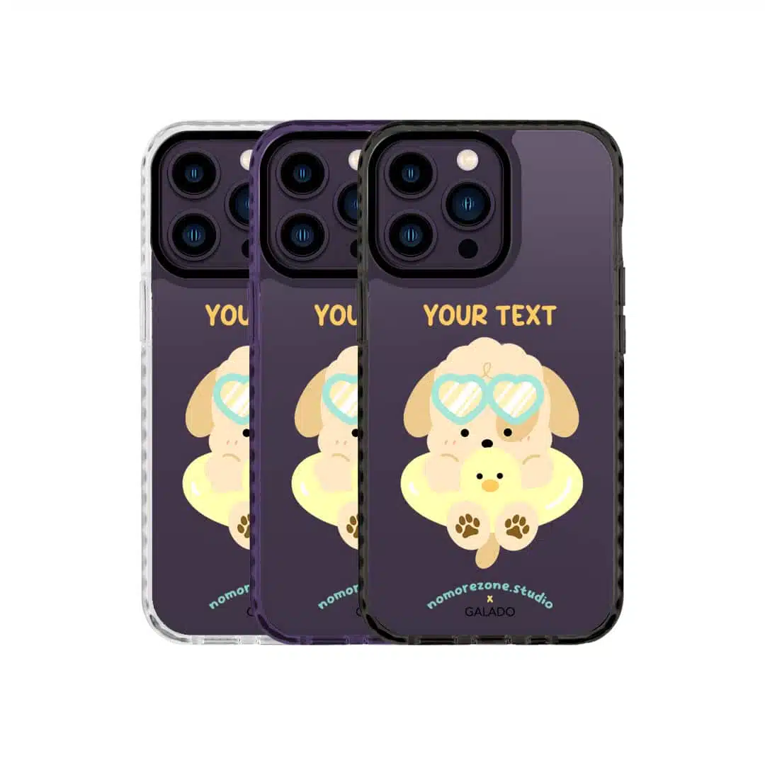 Go Swimming, Puppy! phone case - GALADO Malaysia