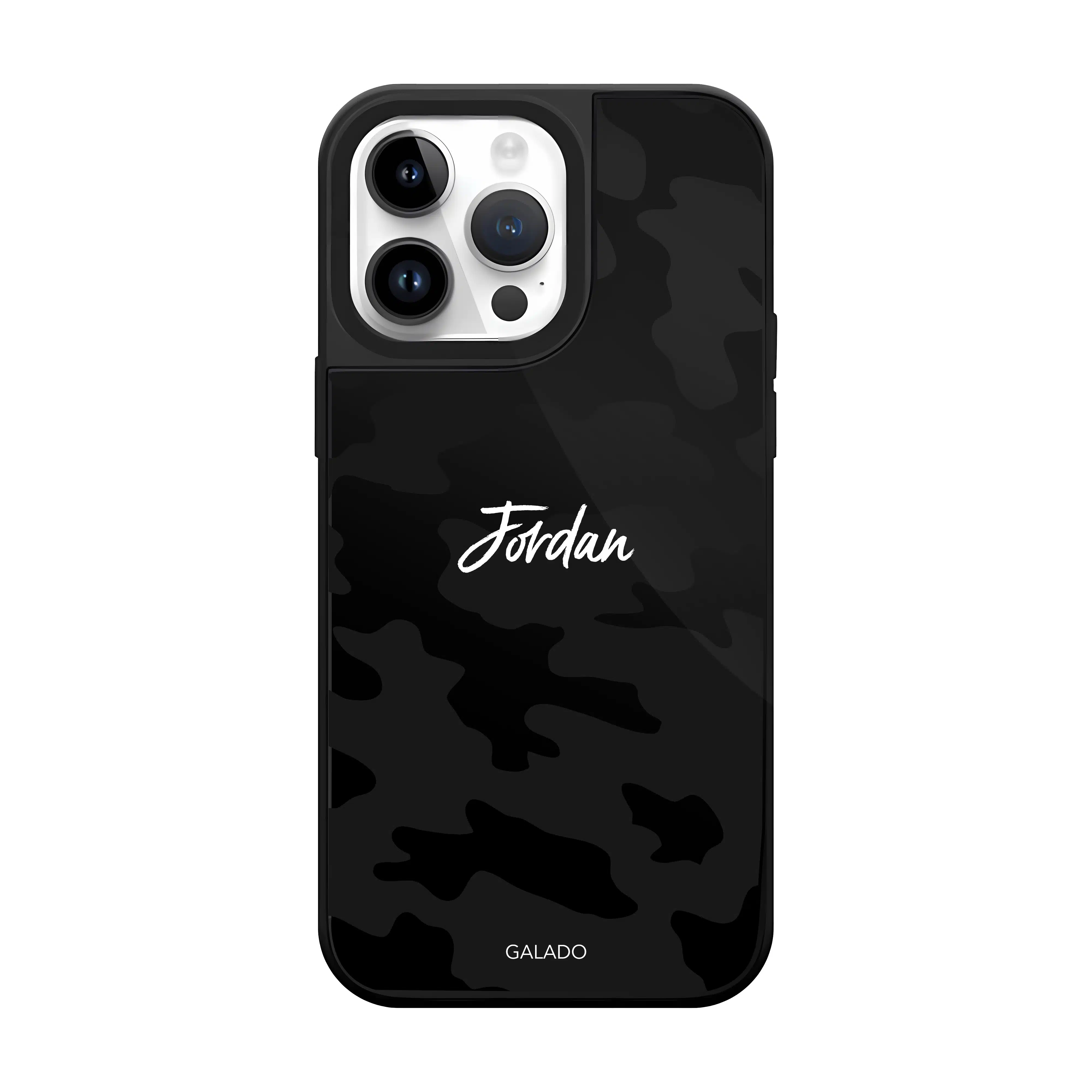 Black Camo Mirror phone case - GALADO Malaysia