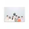 Chibi Me - Custom Drawing MacBook Case — back view