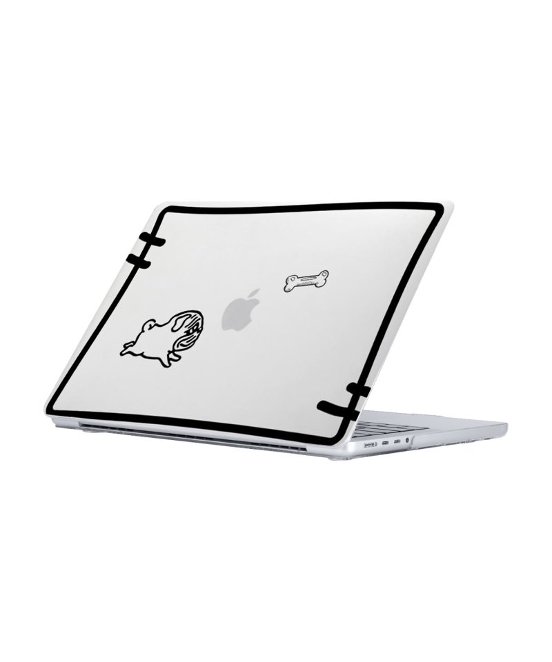 chasing bull dog macbook case