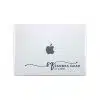 Custom Initial MacBook Case — close-up detail