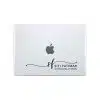 Custom Initial MacBook Case — packaging view