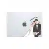 Korean Me - Custom Drawing MacBook Case — close-up detail