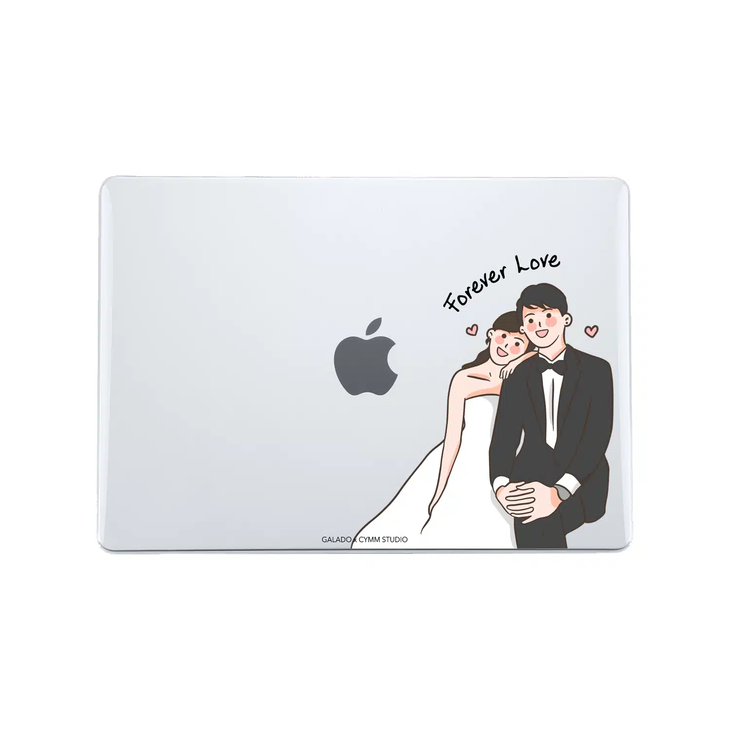 Korean Me - Custom Drawing MacBook Case — close-up detail