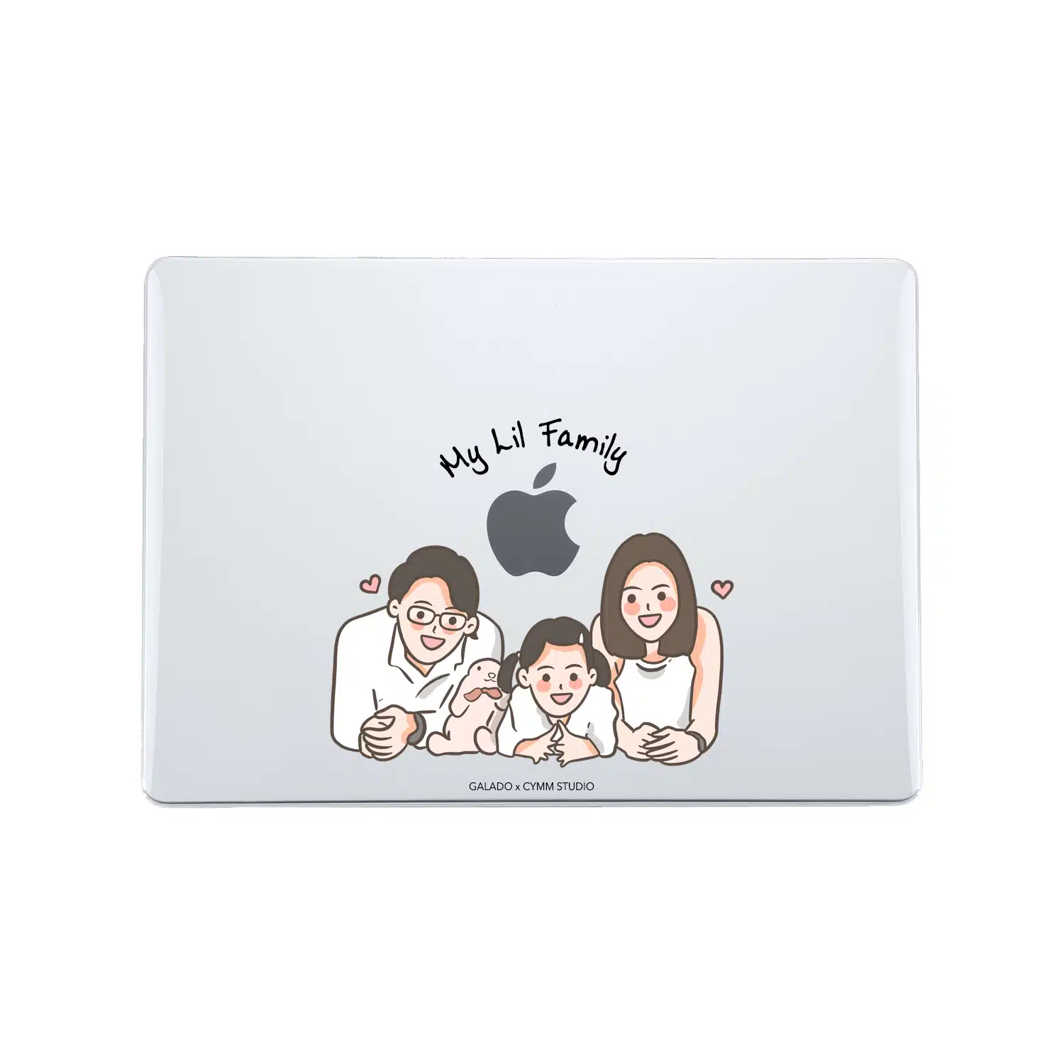 Korean Me - Custom Drawing MacBook Case — alternate view