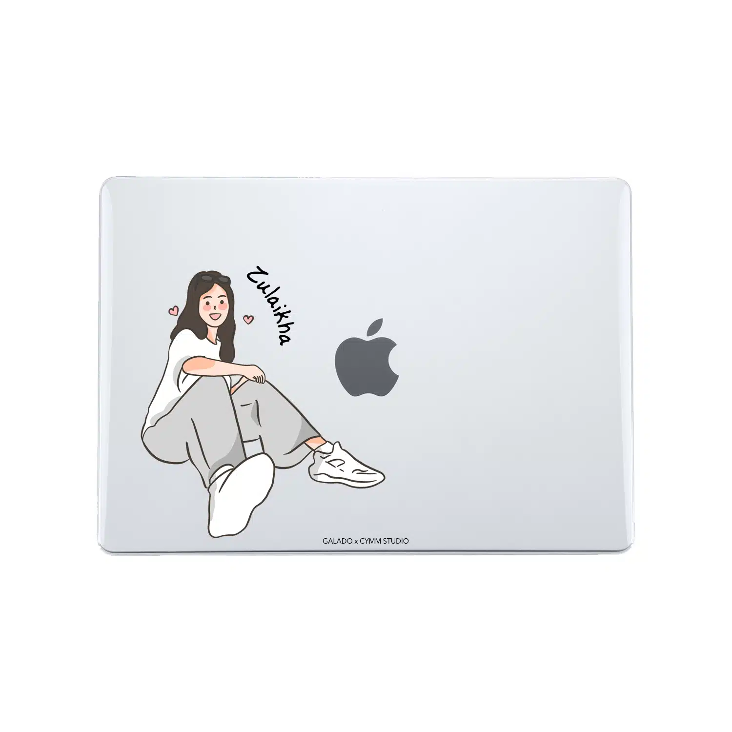 Korean Me - Custom Drawing MacBook Case — gallery image