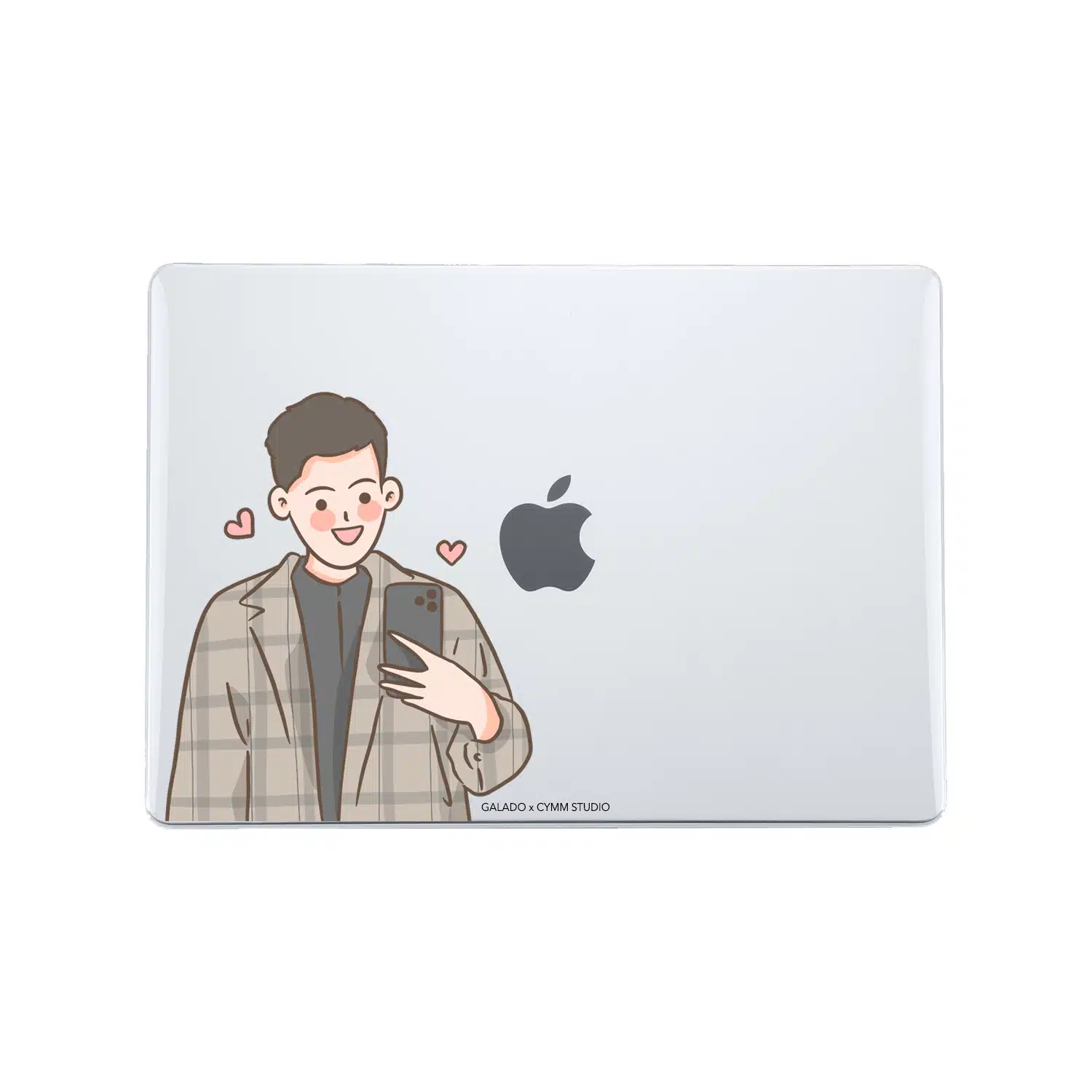 Korean Me - Custom Drawing MacBook Case — gallery image