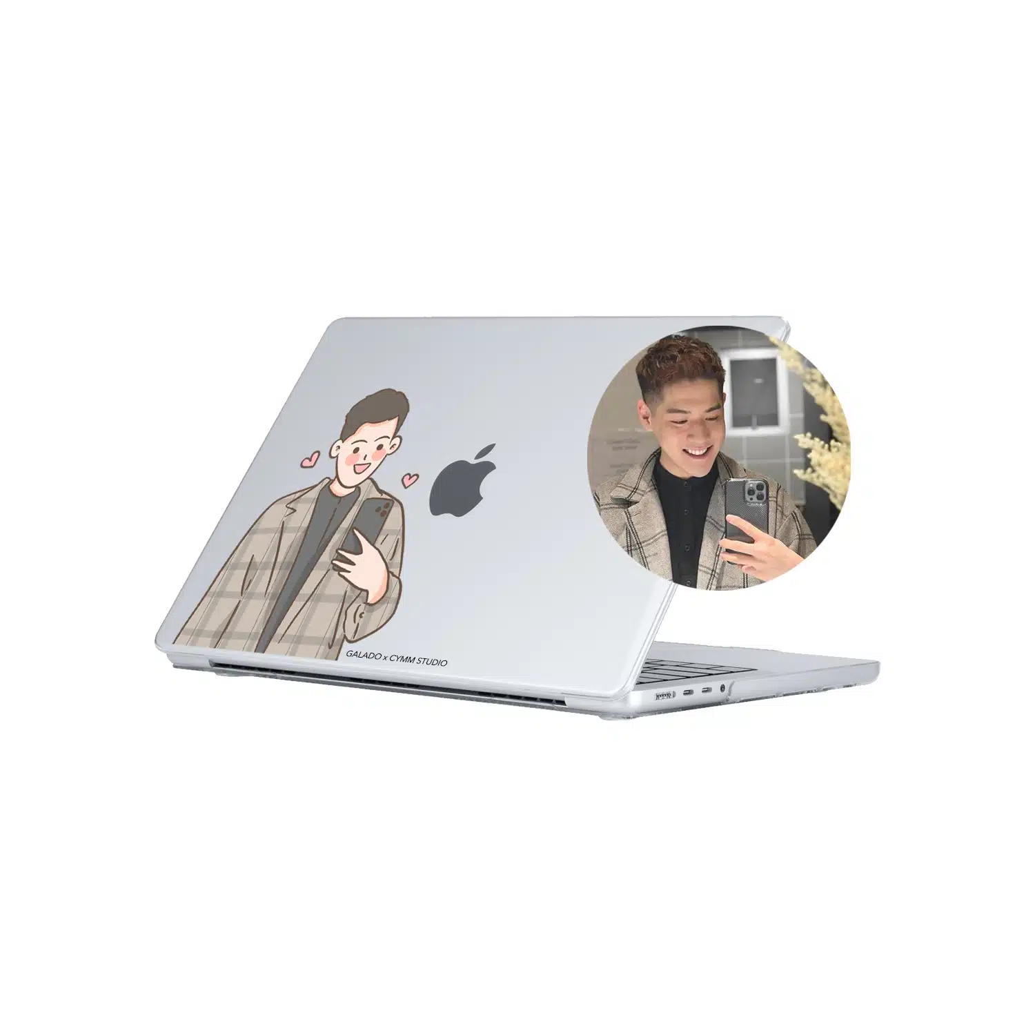 Korean Me - Custom Drawing MacBook Case | GALADO Malaysia