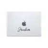 Underside MacBook Case — back view