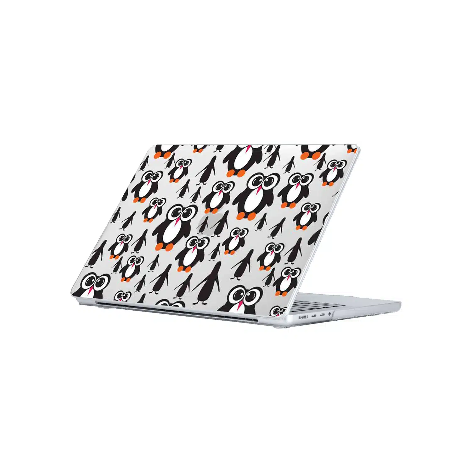 penguin party macbook case