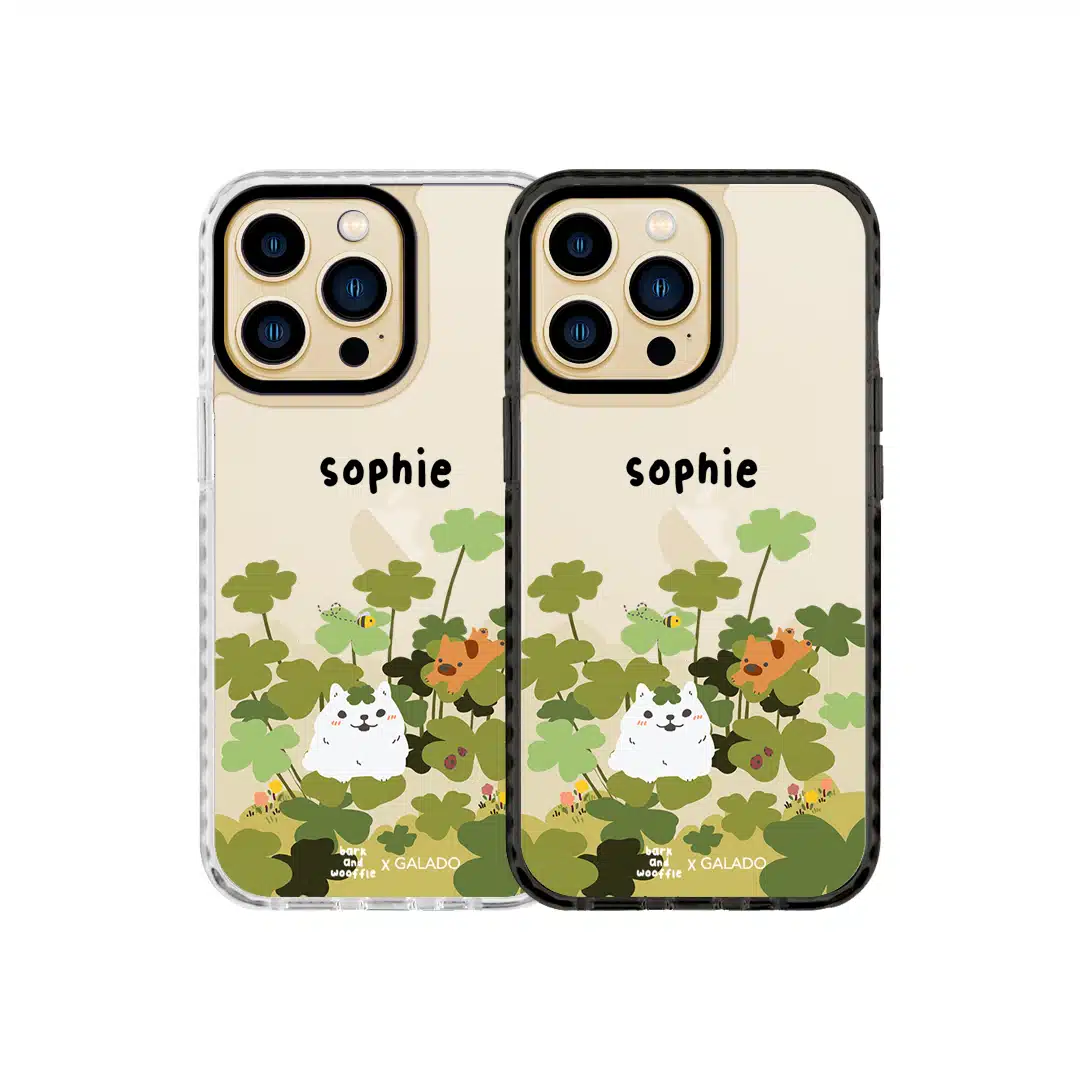 barkandwoofle - Clover Garden phone case - GALADO Malaysia