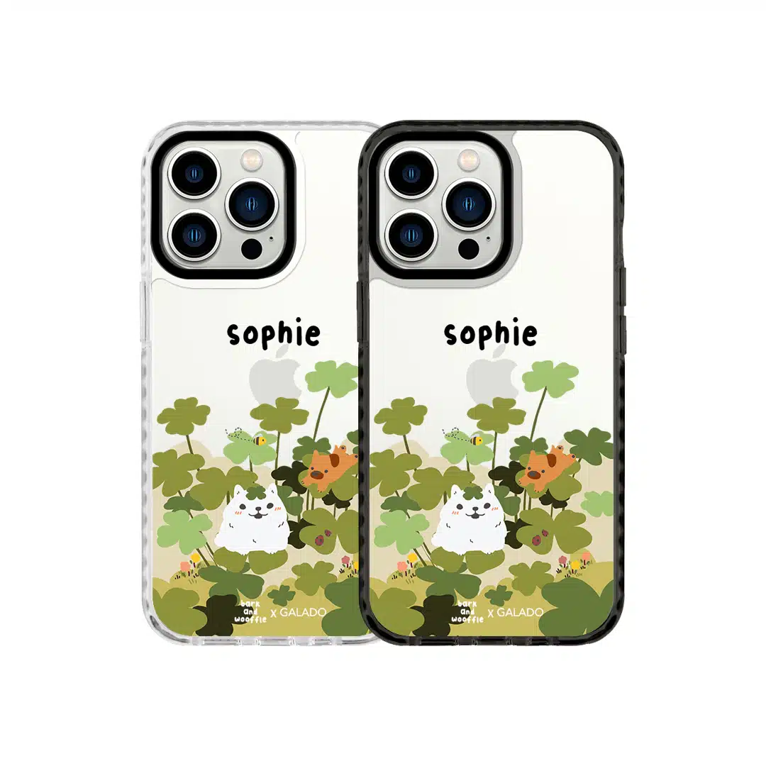 barkandwoofle - Clover Garden phone case - GALADO Malaysia