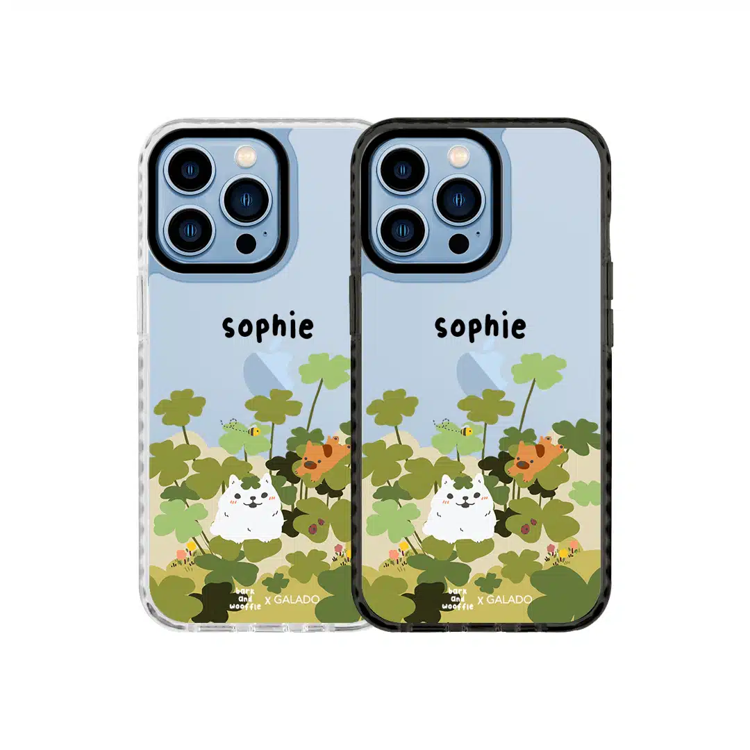 barkandwoofle - Clover Garden phone case - GALADO Malaysia