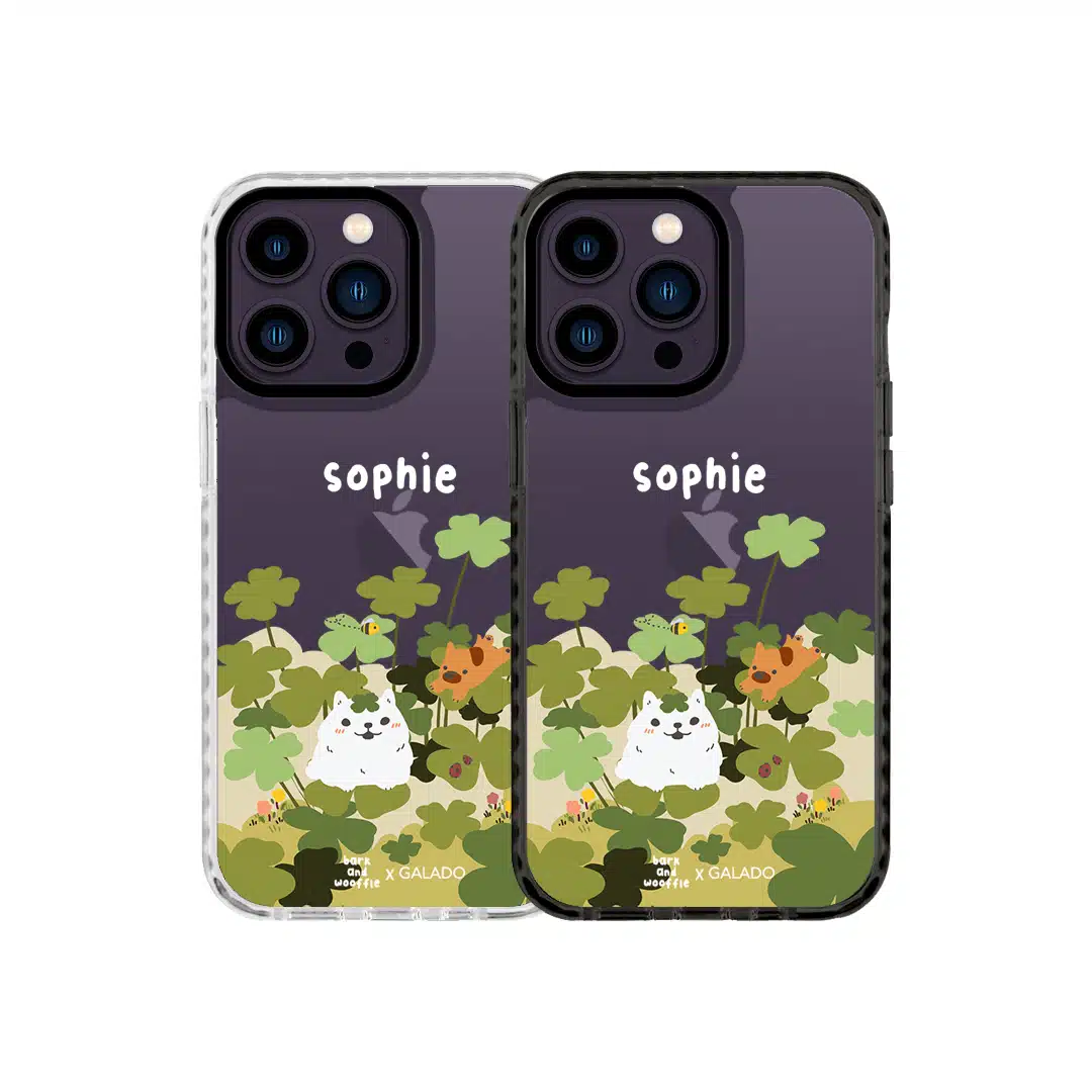 barkandwoofle - Clover Garden phone case - GALADO Malaysia