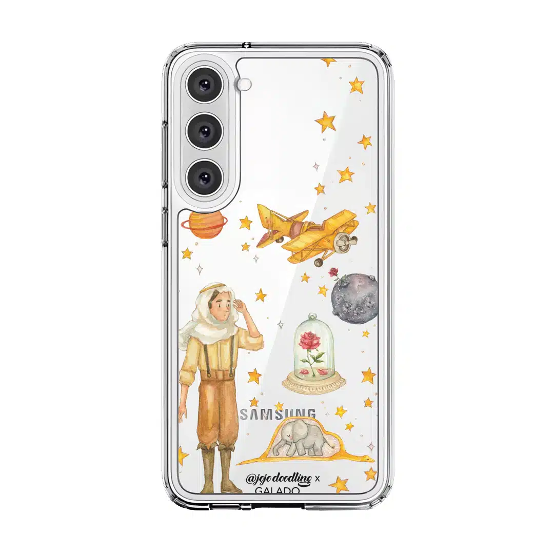 JoJo Doodling - Little Prince & Aircraft phone case - GALADO Malaysia