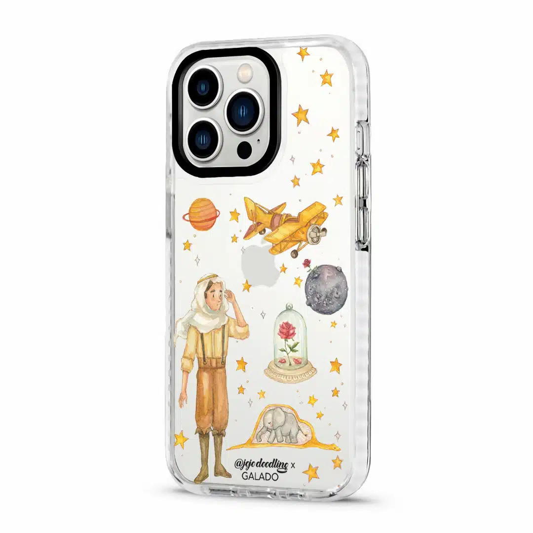JoJo Doodling - Little Prince & Aircraft phone case - GALADO Malaysia