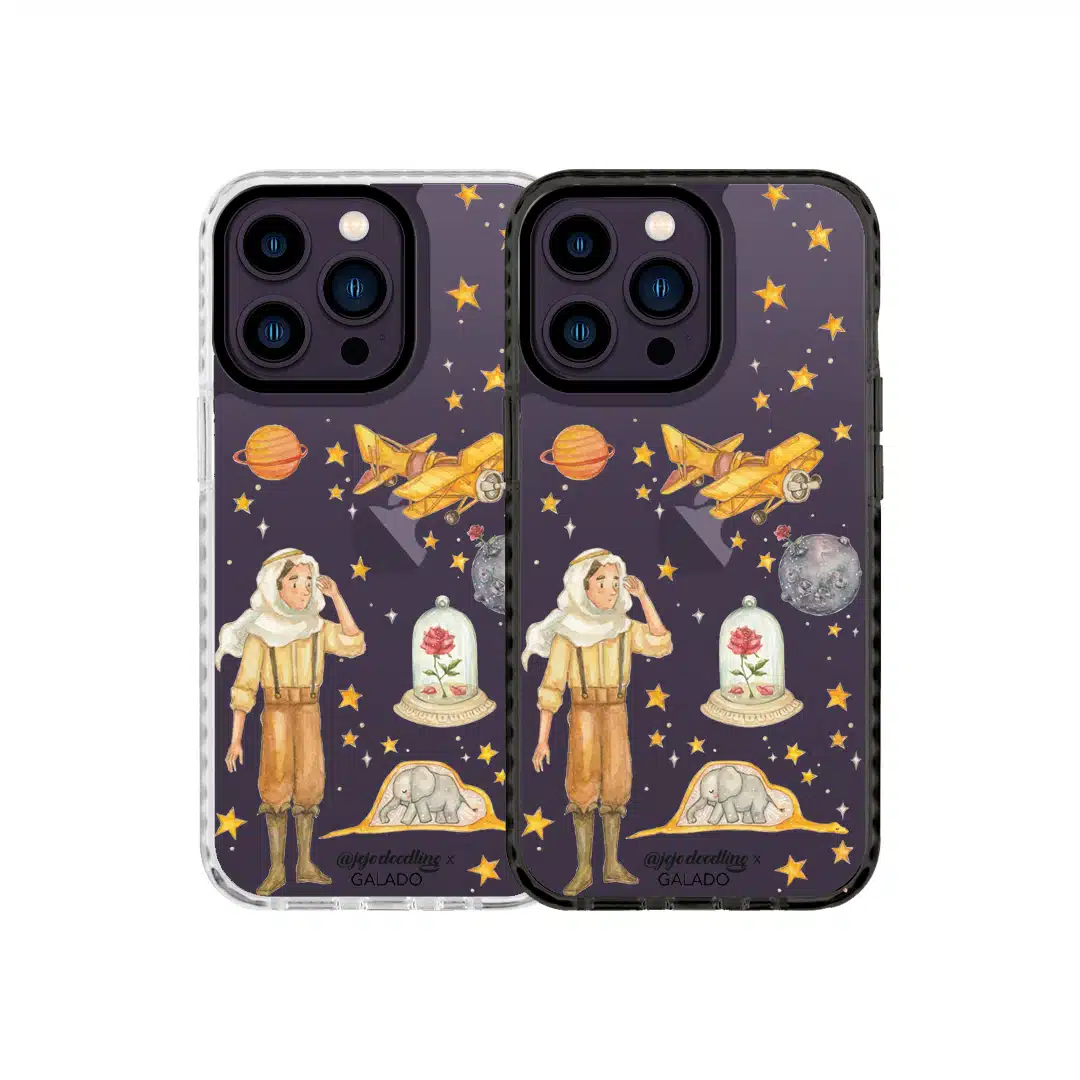 JoJo Doodling - Little Prince & Aircraft phone case - GALADO Malaysia