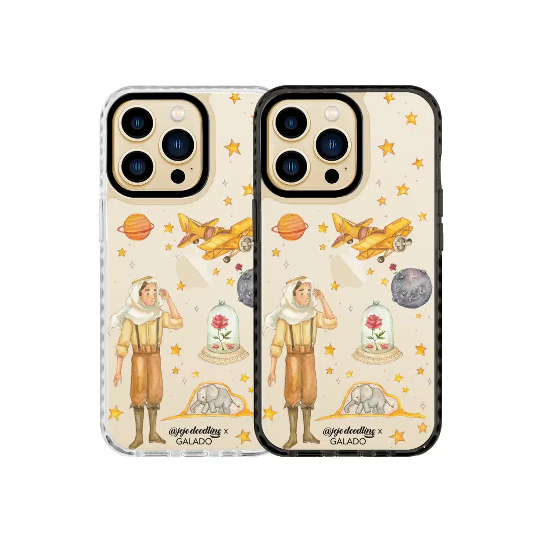 JoJo Doodling - Little Prince & Aircraft phone case - GALADO Malaysia