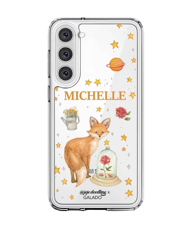 JoJo Doodling - Custom Fox In Watercolor phone case - GALADO Malaysia