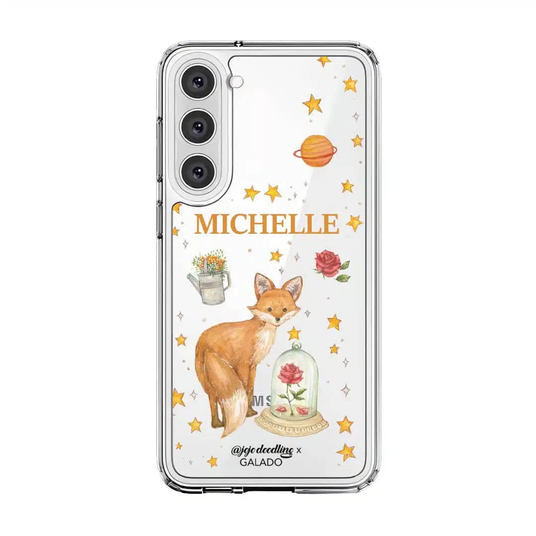 JoJo Doodling - Custom Fox In Watercolor phone case - GALADO Malaysia